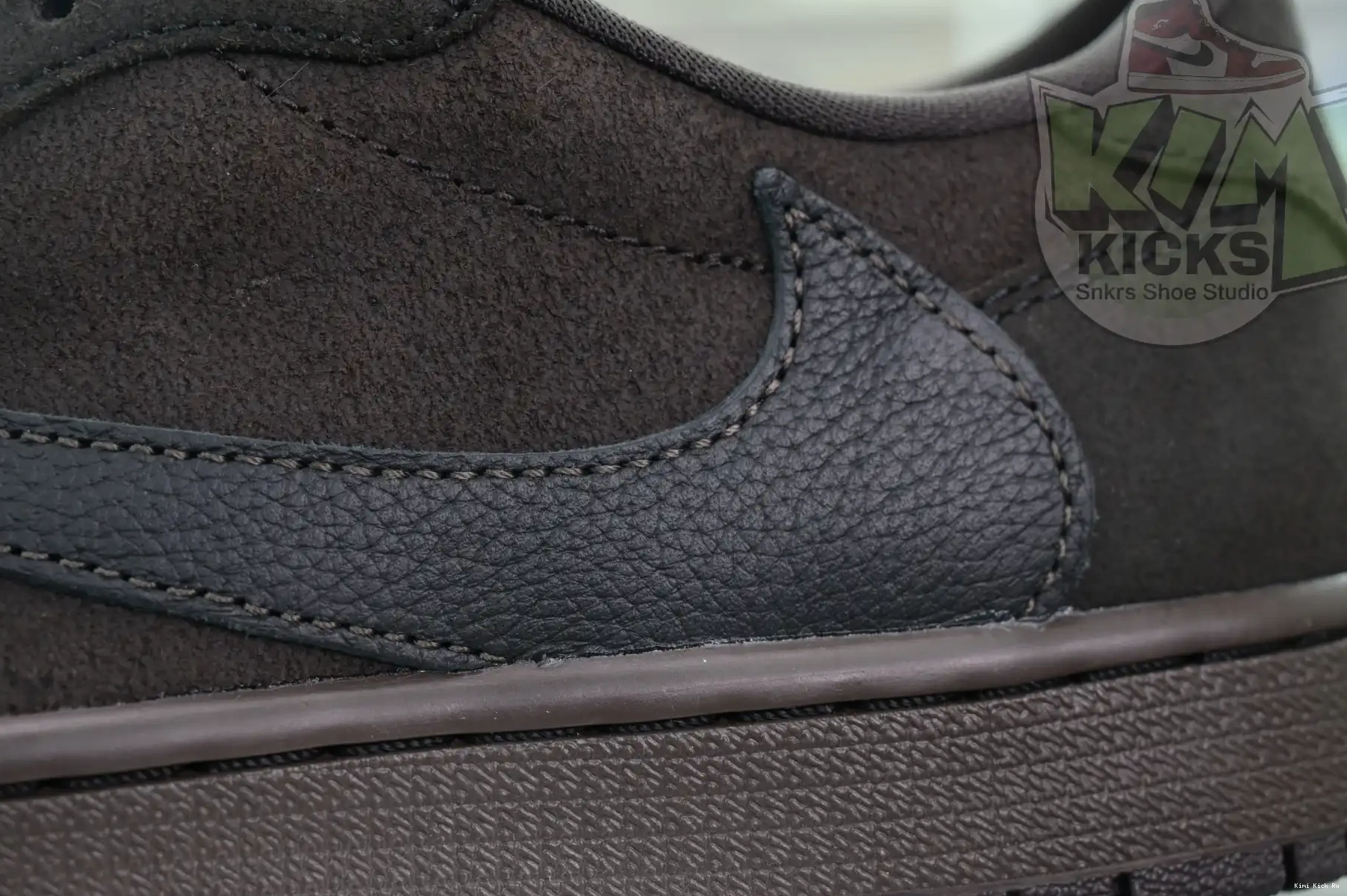 OG“Velvet Air Scott Jordan Brown” Jordan Low 1 Travis x Kimikick 0704